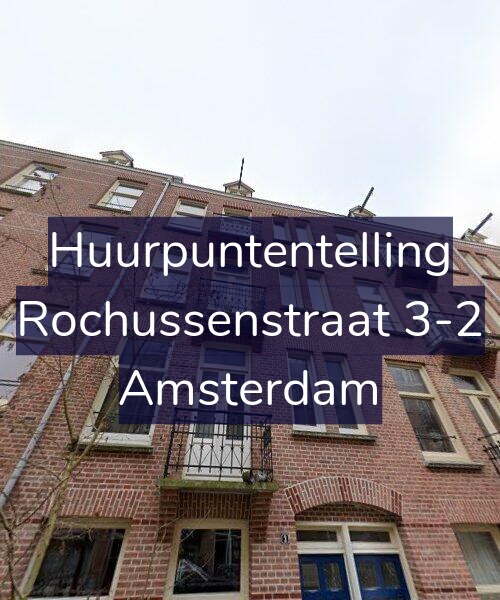 Foto gevel Huurpuntentelling voor Rochussenstraat 3-2, Amsterdam