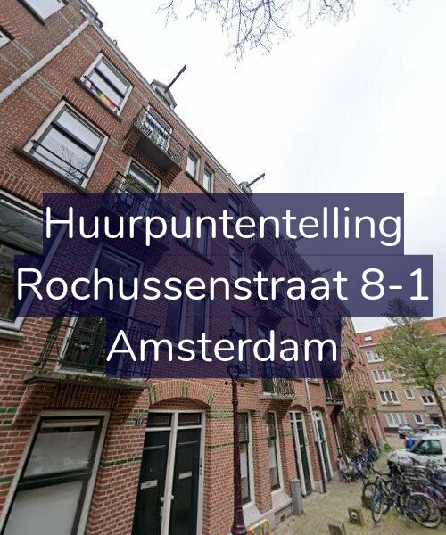 Foto gevel Huurpuntentelling voor Rochussenstraat 8-1, Amsterdam