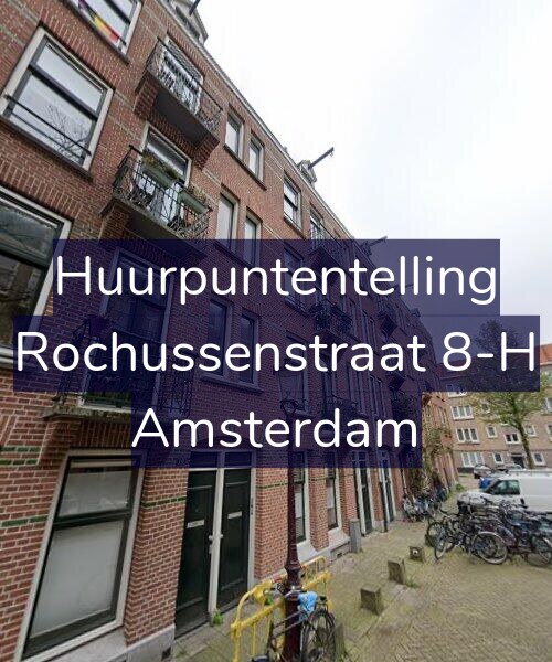 Foto gevel Huurpuntentelling voor Rochussenstraat 8-H, Amsterdam