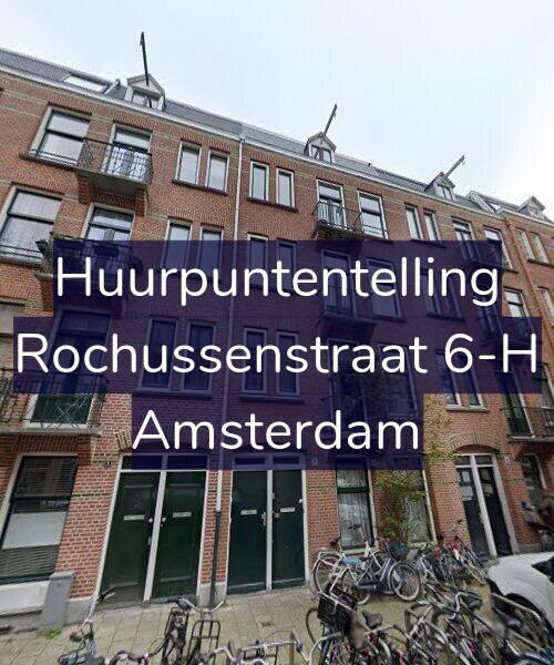 Foto gevel Huurpuntentelling voor Rochussenstraat 6-H, Amsterdam