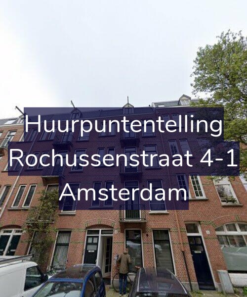 Foto gevel Huurpuntentelling voor Rochussenstraat 4-1, Amsterdam