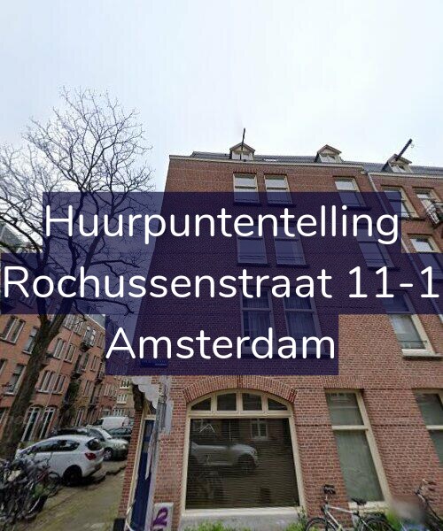 Foto gevel Huurpuntentelling voor Rochussenstraat 11-1, Amsterdam