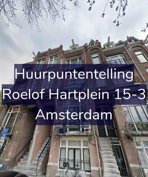 Foto gevel Huurpuntentelling voor Roelof Hartplein 15-3, Amsterdam