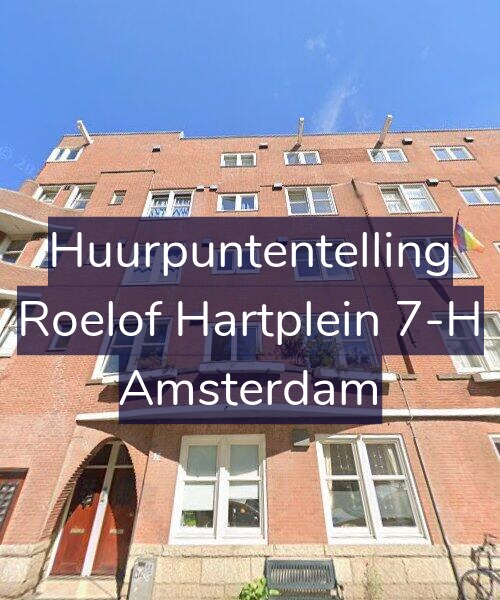 Foto gevel Huurpuntentelling voor Roelof Hartplein 7-H, Amsterdam