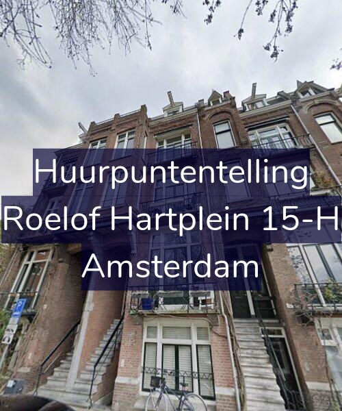 Foto gevel Huurpuntentelling voor Roelof Hartplein 15-H, Amsterdam