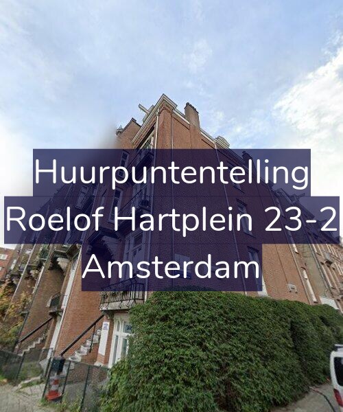 Foto gevel Huurpuntentelling voor Roelof Hartplein 23-2, Amsterdam