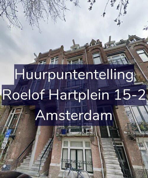 Foto gevel Huurpuntentelling voor Roelof Hartplein 15-2, Amsterdam