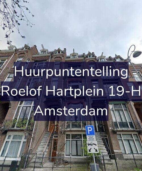 Foto gevel Huurpuntentelling voor Roelof Hartplein 19-H, Amsterdam