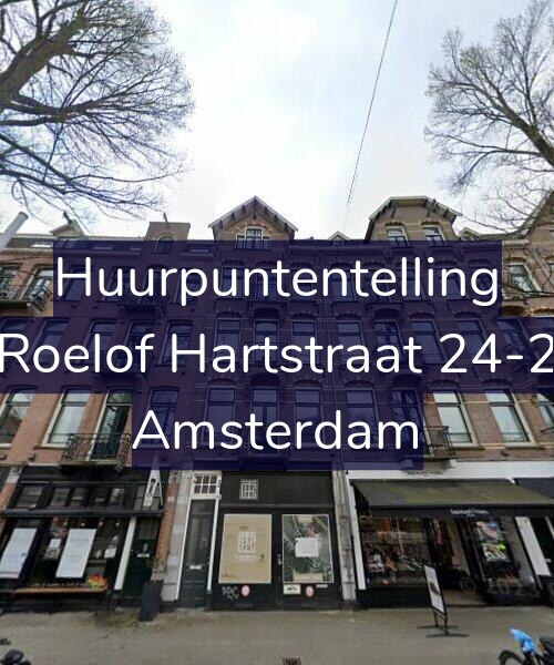 Foto gevel Huurpuntentelling voor Roelof Hartstraat 24-2, Amsterdam