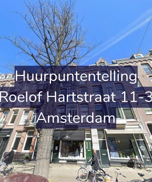 Foto gevel Huurpuntentelling voor Roelof Hartstraat 11-3, Amsterdam
