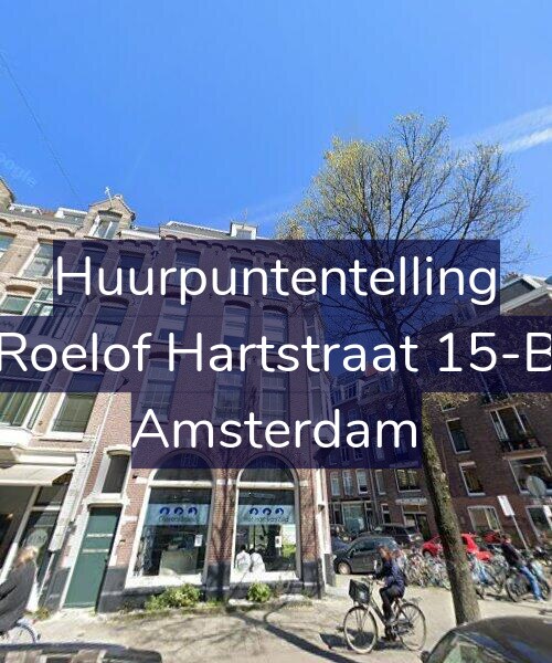 Foto gevel Huurpuntentelling voor Roelof Hartstraat 15-B, Amsterdam