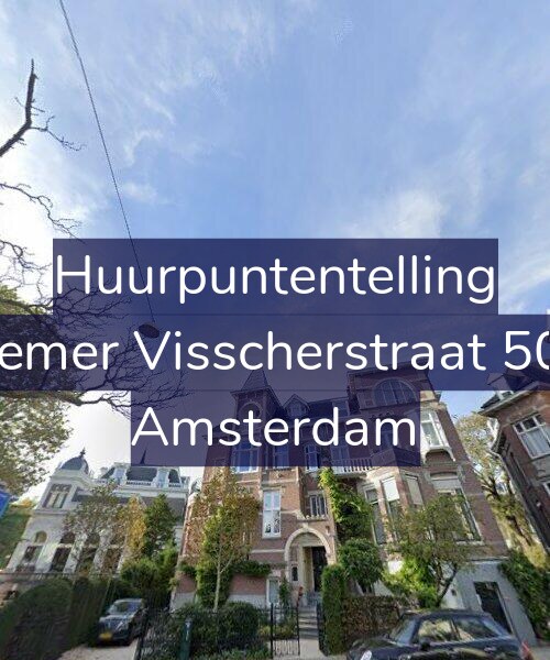Foto gevel Huurpuntentelling voor Roemer Visscherstraat 50-2, Amsterdam