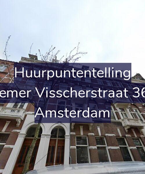 Foto gevel Huurpuntentelling voor Roemer Visscherstraat 36-2, Amsterdam