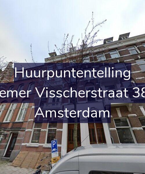 Foto gevel Huurpuntentelling voor Roemer Visscherstraat 38-2, Amsterdam