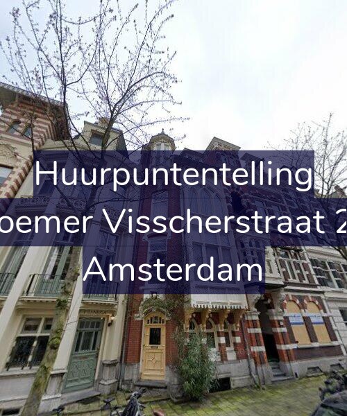 Foto gevel Huurpuntentelling voor Roemer Visscherstraat 20, Amsterdam