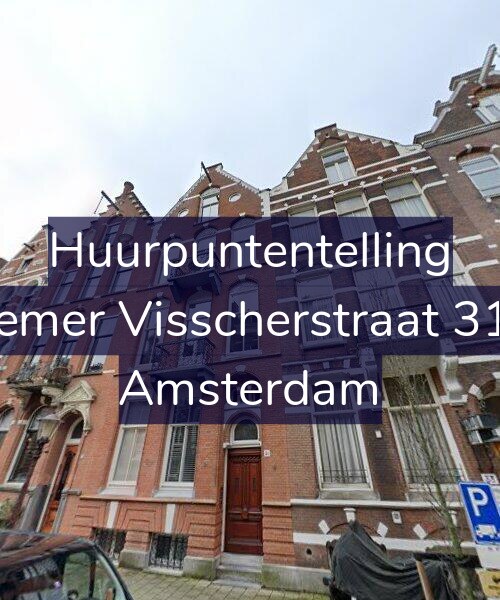 Foto gevel Huurpuntentelling voor Roemer Visscherstraat 31-A, Amsterdam