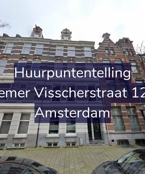 Foto gevel Huurpuntentelling voor Roemer Visscherstraat 12-H, Amsterdam