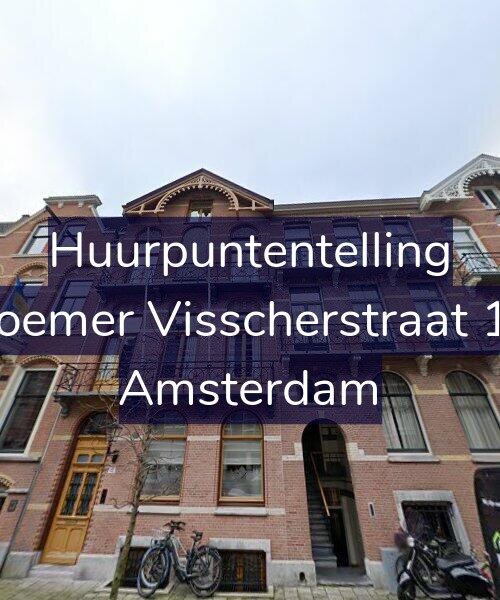 Foto gevel Huurpuntentelling voor Roemer Visscherstraat 13, Amsterdam