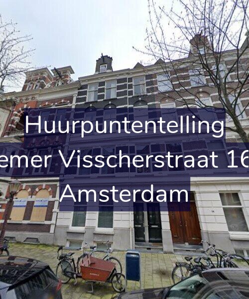 Foto gevel Huurpuntentelling voor Roemer Visscherstraat 16-H, Amsterdam