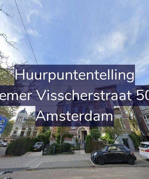 Foto gevel Huurpuntentelling voor Roemer Visscherstraat 50-1, Amsterdam