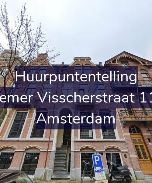 Foto gevel Huurpuntentelling voor Roemer Visscherstraat 11-F, Amsterdam