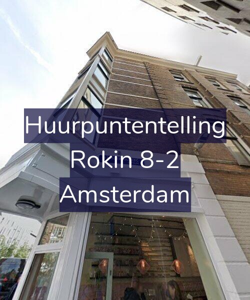 Foto gevel Huurpuntentelling voor Rokin 8-2, Amsterdam