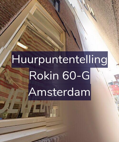Foto gevel Huurpuntentelling voor Rokin 60-G, Amsterdam
