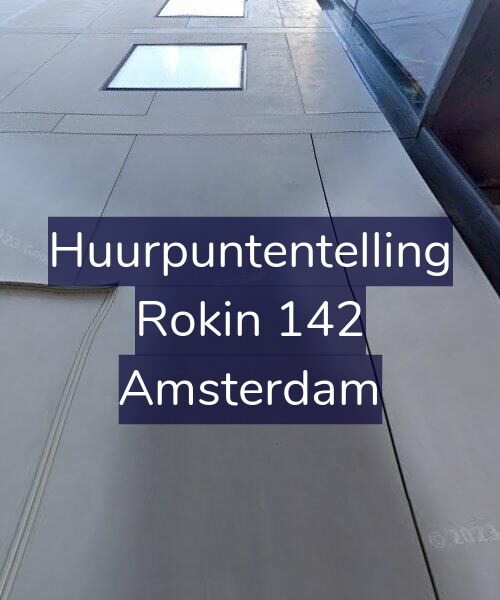 Foto gevel Huurpuntentelling voor Rokin 142, Amsterdam