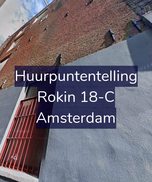 Foto gevel Huurpuntentelling voor Rokin 18-C, Amsterdam