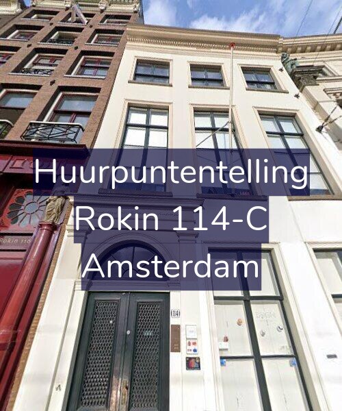 Foto gevel Huurpuntentelling voor Rokin 114-C, Amsterdam
