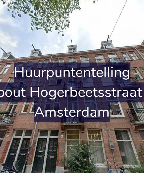 Foto gevel Huurpuntentelling voor Rombout Hogerbeetsstraat 23-1, Amsterdam