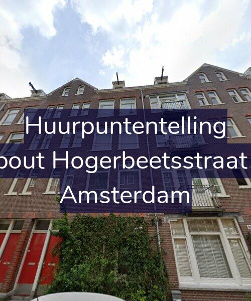 Foto gevel Huurpuntentelling voor Rombout Hogerbeetsstraat 87-1, Amsterdam