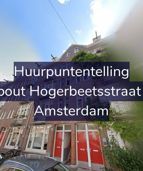 Foto gevel Huurpuntentelling voor Rombout Hogerbeetsstraat 93-1, Amsterdam
