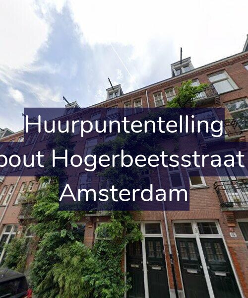 Foto gevel Huurpuntentelling voor Rombout Hogerbeetsstraat 13-1, Amsterdam