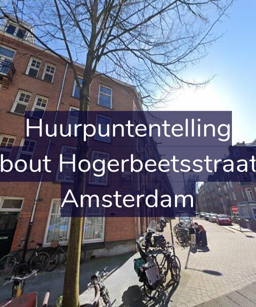 Foto gevel Huurpuntentelling voor Rombout Hogerbeetsstraat 1-H, Amsterdam