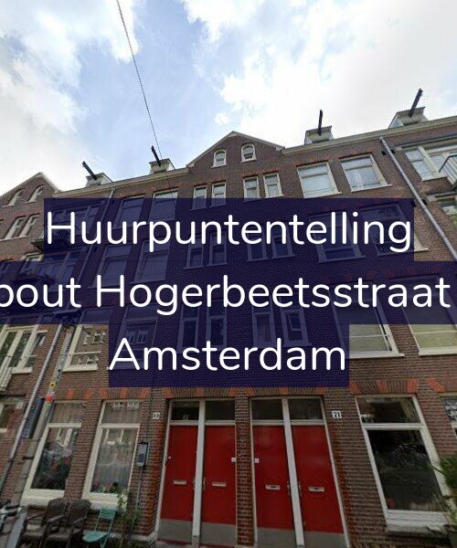 Foto gevel Huurpuntentelling voor Rombout Hogerbeetsstraat 69-1, Amsterdam