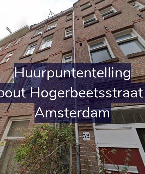 Foto gevel Huurpuntentelling voor Rombout Hogerbeetsstraat 32-1, Amsterdam