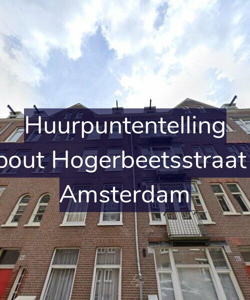 Foto gevel Huurpuntentelling voor Rombout Hogerbeetsstraat 63-3, Amsterdam