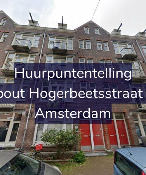 Foto gevel Huurpuntentelling voor Rombout Hogerbeetsstraat 77-H, Amsterdam