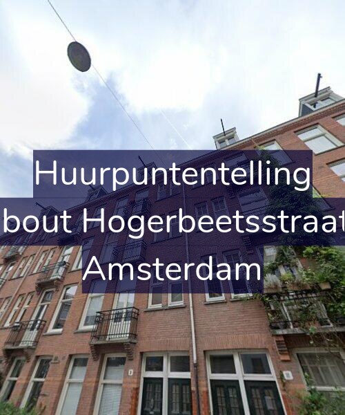 Foto gevel Huurpuntentelling voor Rombout Hogerbeetsstraat 9-2, Amsterdam