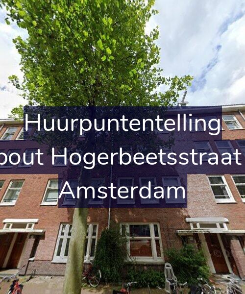 Foto gevel Huurpuntentelling voor Rombout Hogerbeetsstraat 40-4, Amsterdam