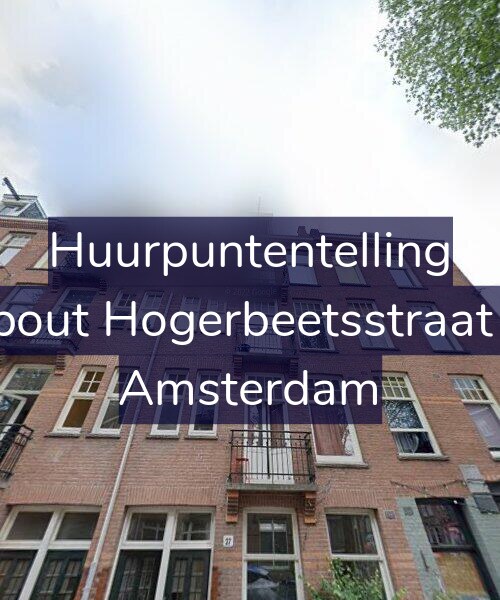 Foto gevel Huurpuntentelling voor Rombout Hogerbeetsstraat 27-2, Amsterdam