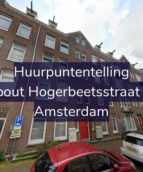 Foto gevel Huurpuntentelling voor Rombout Hogerbeetsstraat 61-H, Amsterdam
