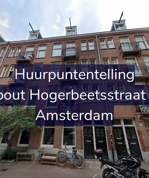 Foto gevel Huurpuntentelling voor Rombout Hogerbeetsstraat 21-H, Amsterdam