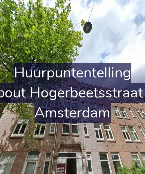 Foto gevel Huurpuntentelling voor Rombout Hogerbeetsstraat 26-3, Amsterdam