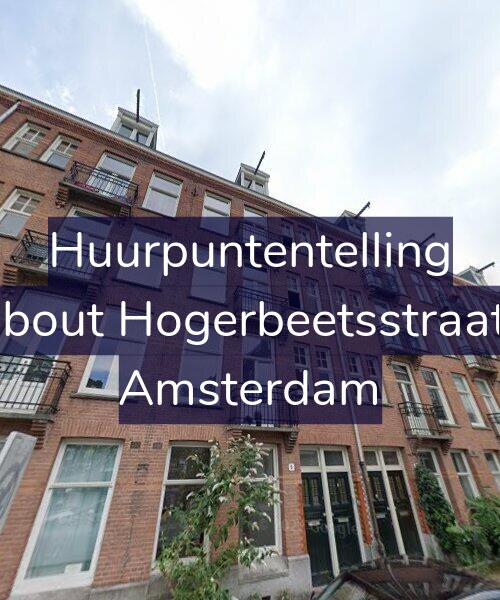 Foto gevel Huurpuntentelling voor Rombout Hogerbeetsstraat 5-1, Amsterdam