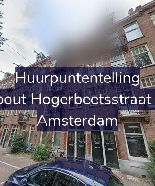 Foto gevel Huurpuntentelling voor Rombout Hogerbeetsstraat 25-H, Amsterdam