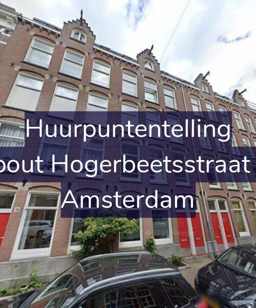 Foto gevel Huurpuntentelling voor Rombout Hogerbeetsstraat 96-H, Amsterdam