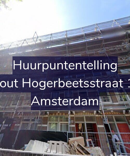 Foto gevel Huurpuntentelling voor Rombout Hogerbeetsstraat 124-H, Amsterdam