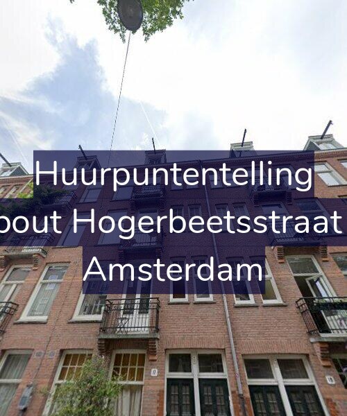 Foto gevel Huurpuntentelling voor Rombout Hogerbeetsstraat 17-3, Amsterdam